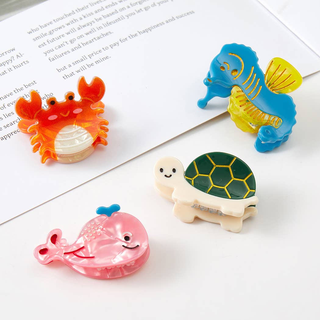 Ocean Friends Hair Clips
