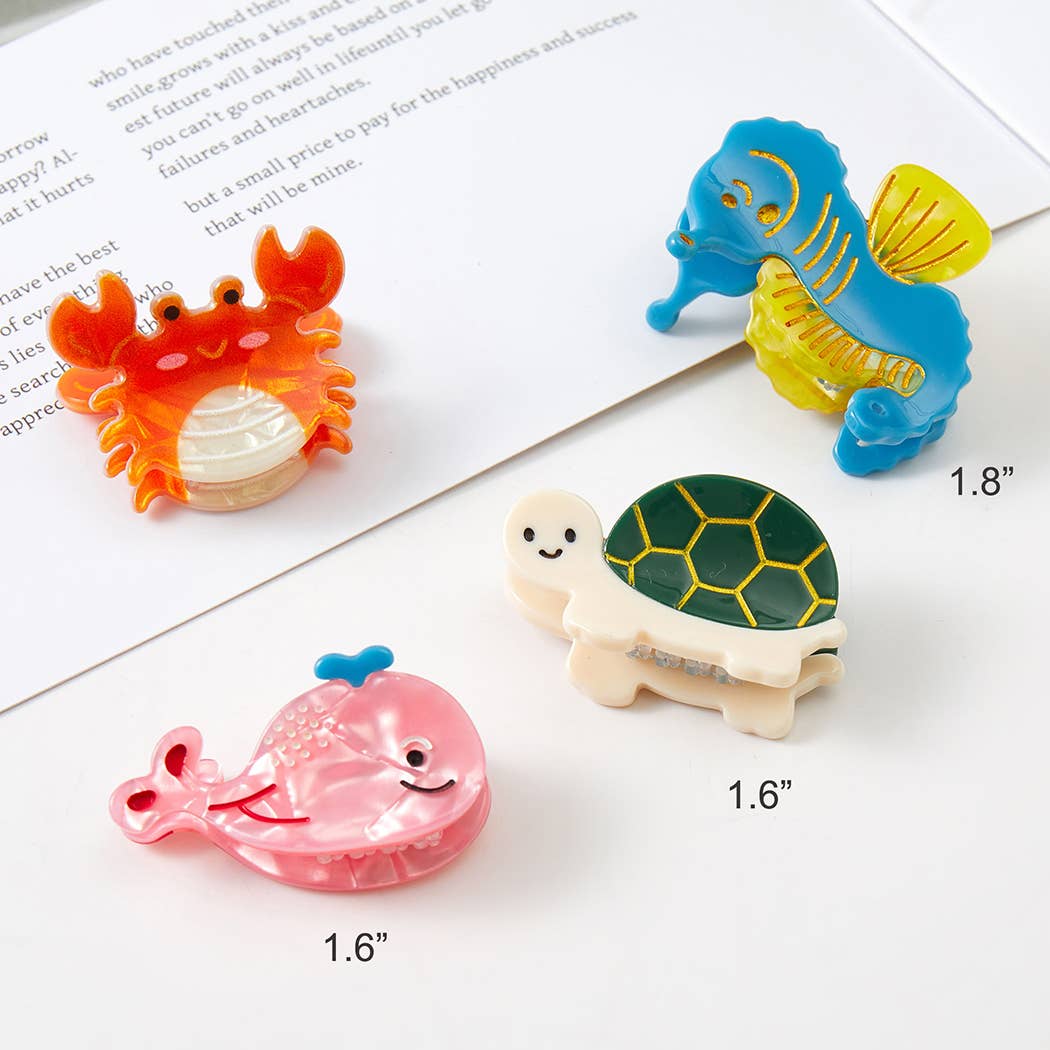 Ocean Friends Hair Clips