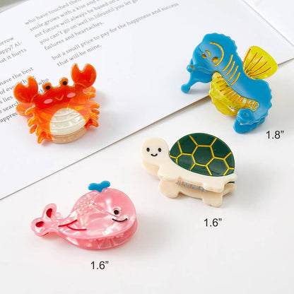 Ocean Friends Hair Clips