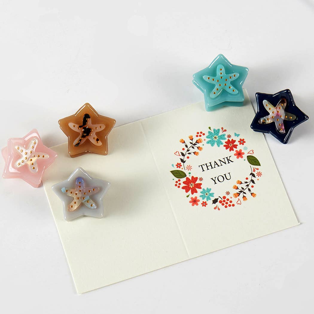 Starfish Mini Hair Clips