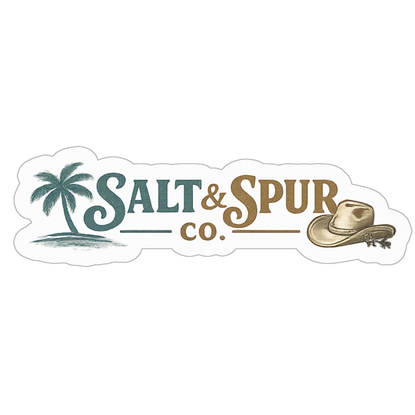 Salt & Spur Co. Sticker